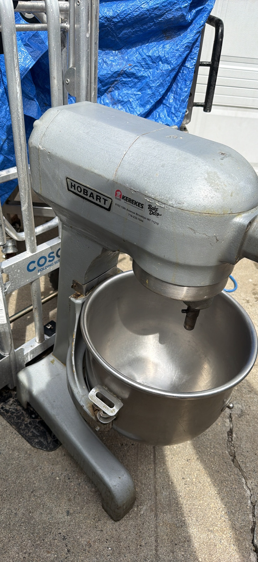 20-Quart Planetary Floor Mixer Hobart A200 used commercial restaurant equipment NYC