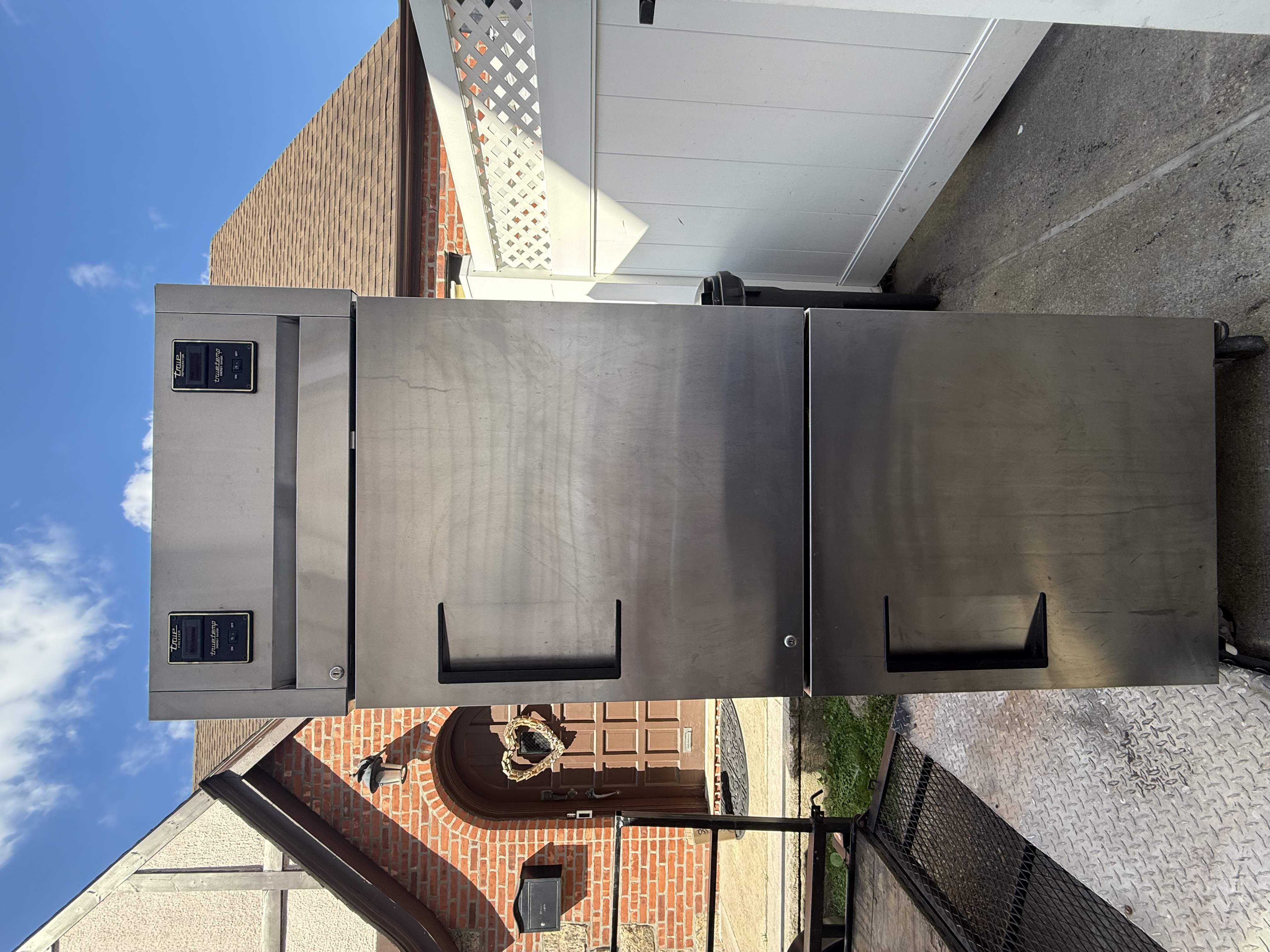 True 1-Door Split Refrigerator-Freezer Combo Reach-In True TG1DT-2HS used commercial restaurant equipment NYC