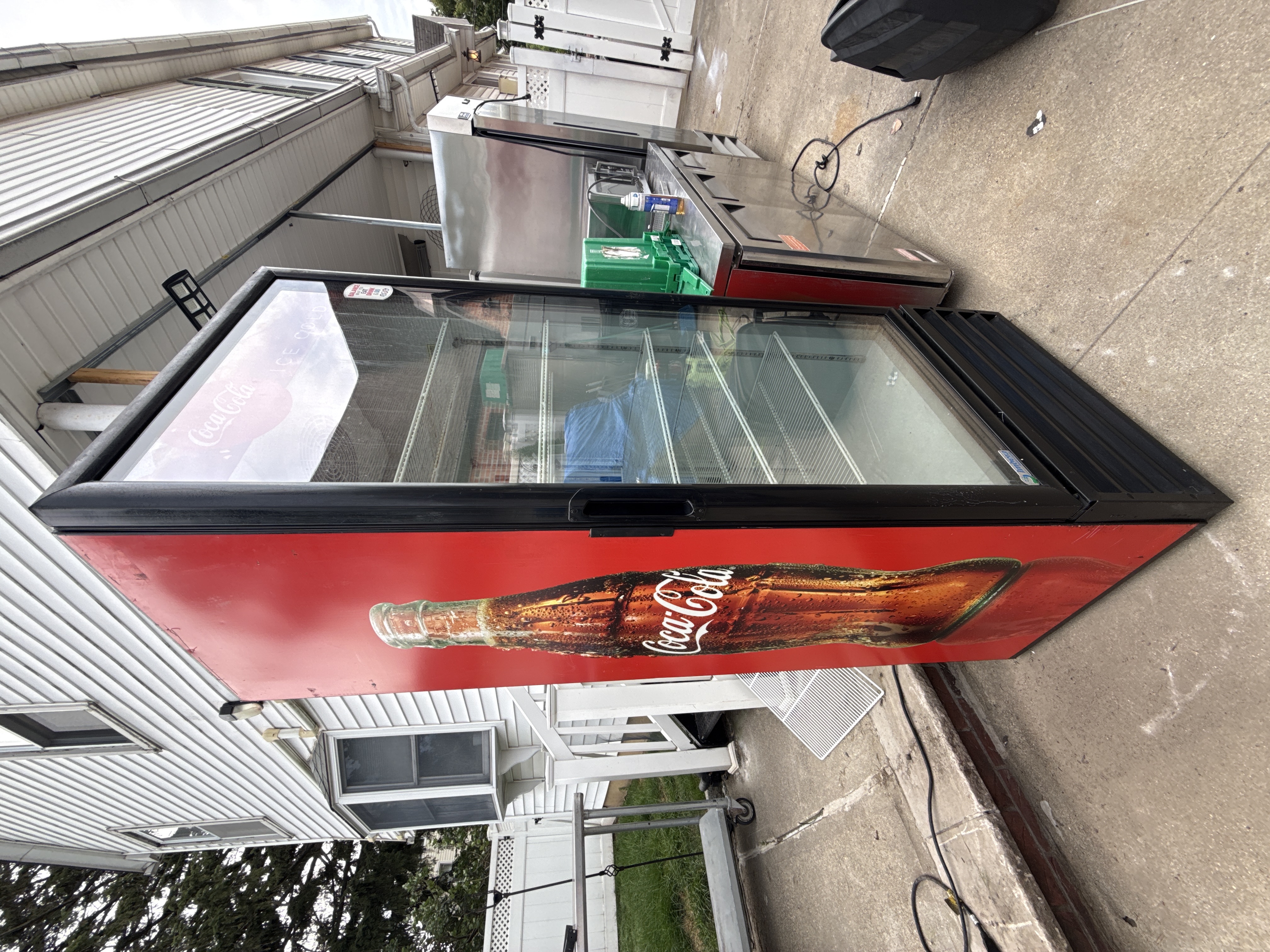 Single Glass Door Reach-In Beverage Cooler Imbera G319 CO2 used commercial restaurant equipment NYC