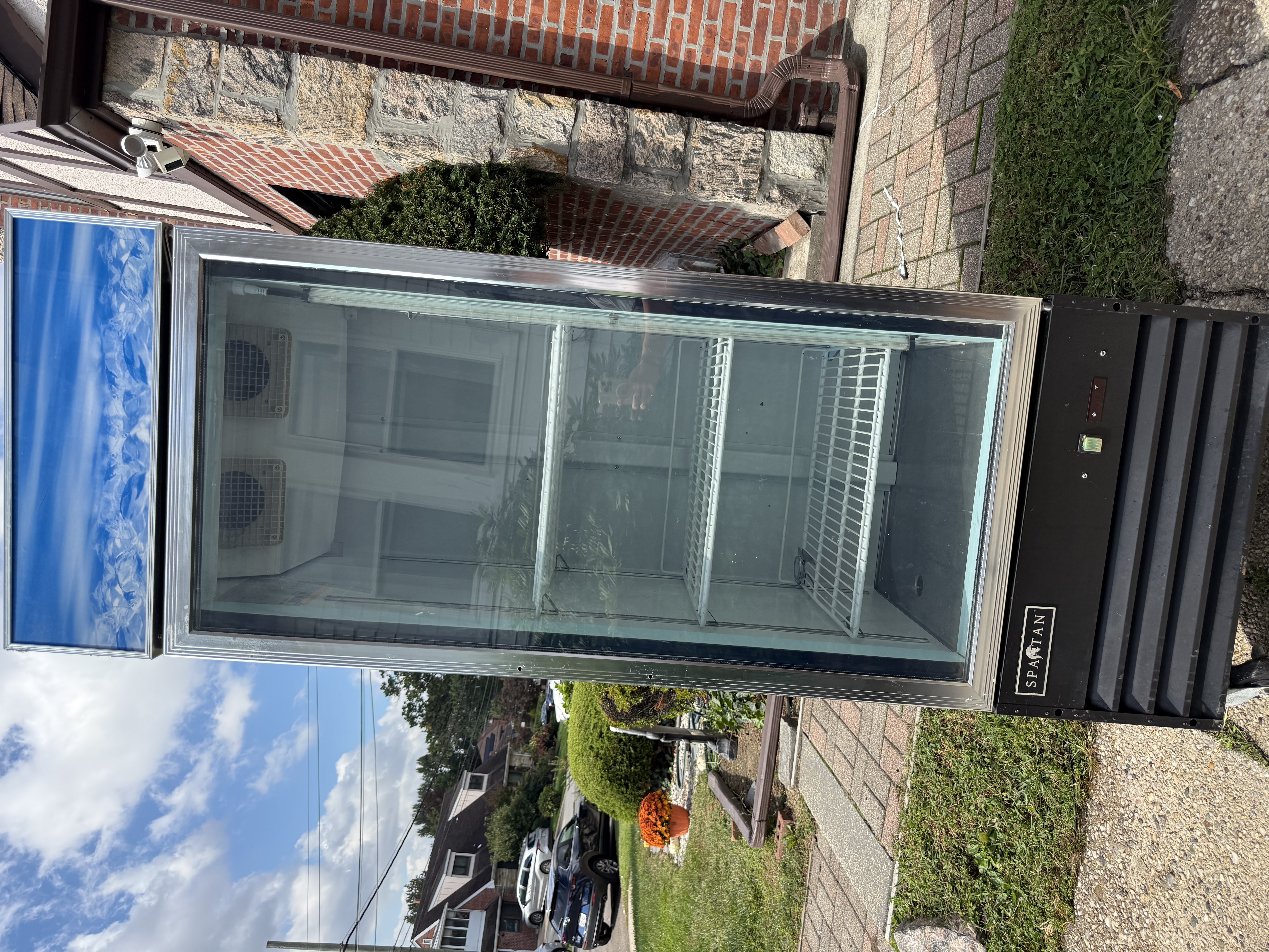 Single Glass Door Reach-In Freezer Spartan SGF-26 used commercial restaurant equipment NYC